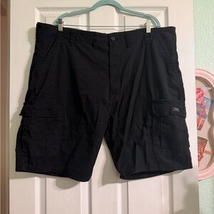 Wrangler Men's Black Cargo Shorts